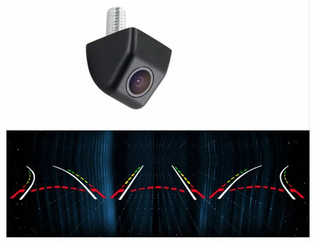 Trajectory Dynamic parking line camera high quality