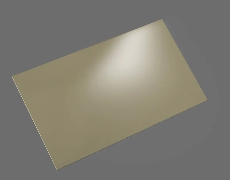 0.8mm PETG Sheet High Gloss Laminate Furniture MDF Board