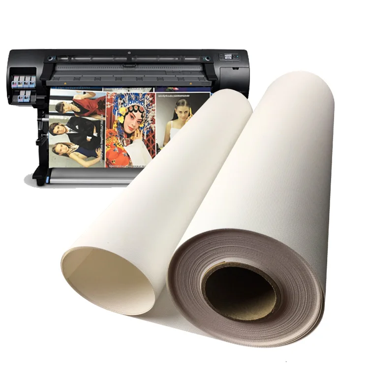320g Large format digital inkjet printing canvas roll matte coating canvas