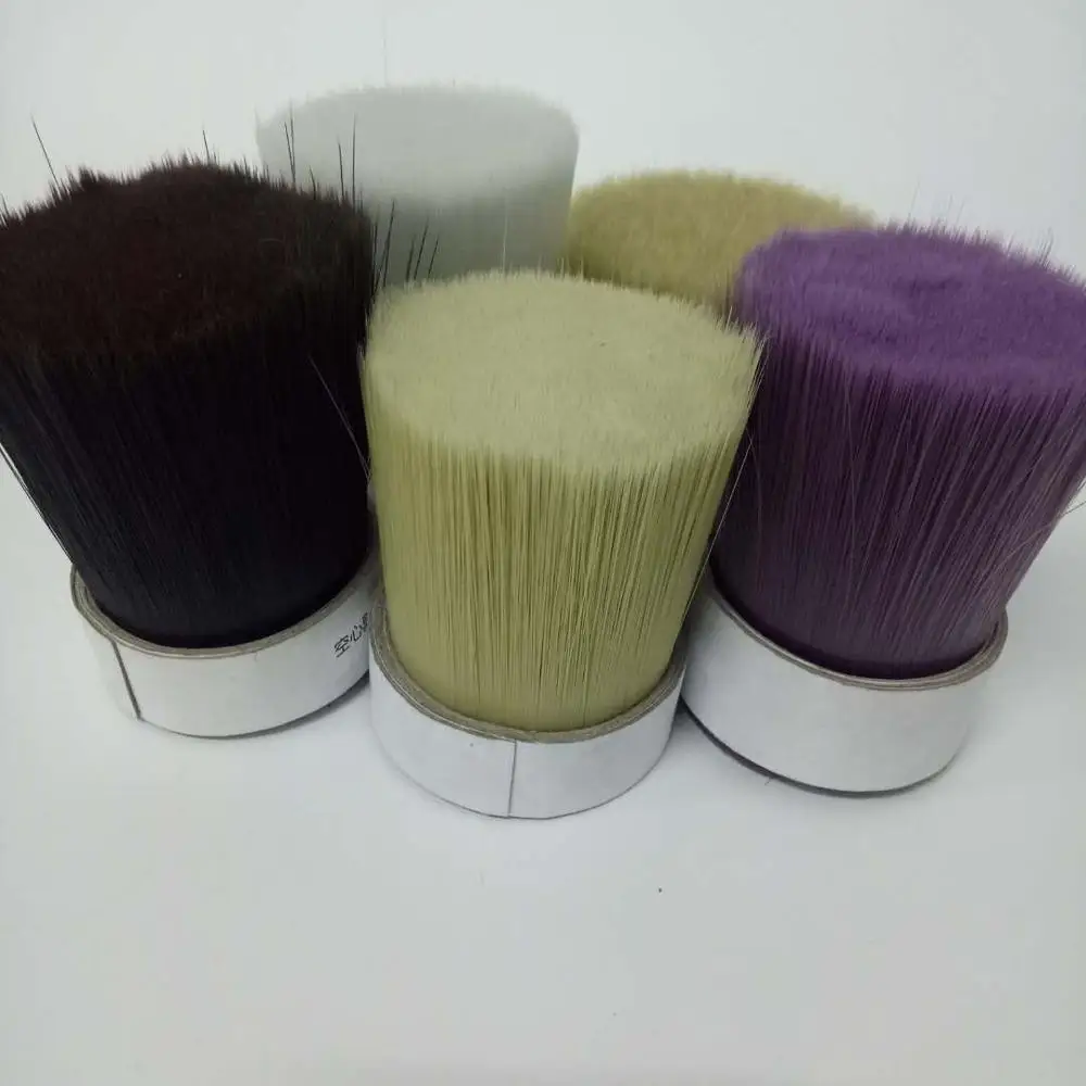 
hog Hair 38-160mm Natural White Boiled Pig Bristles For Paint Brush 