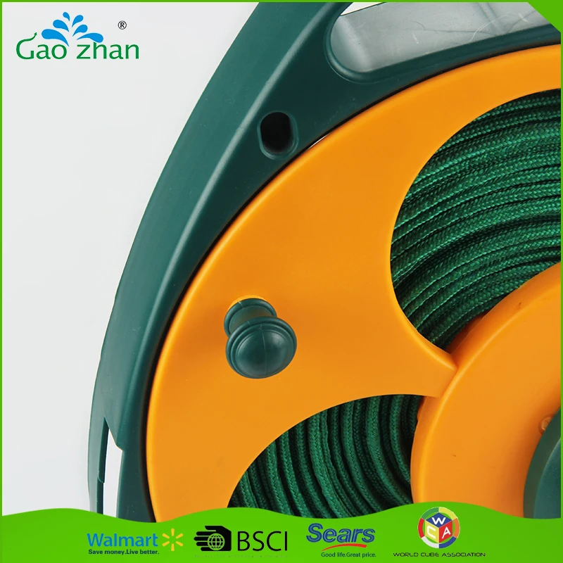 15M retractable garden flat hose reel