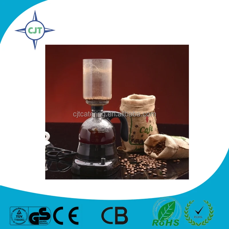 CJTcatering best selling electric use 3cup syphon coffee maker for sale