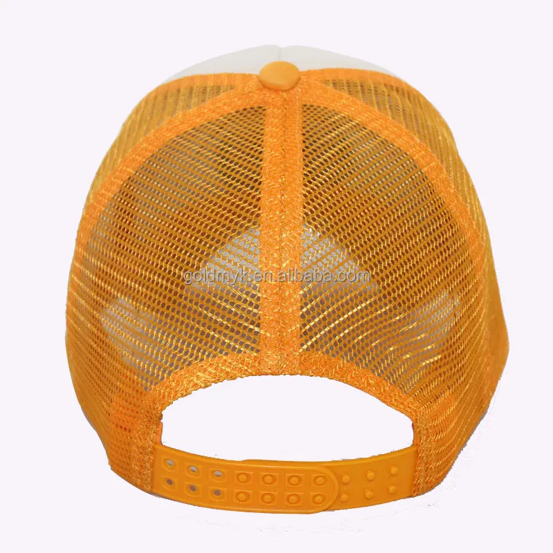 Foam and mesh trucker cap with rope