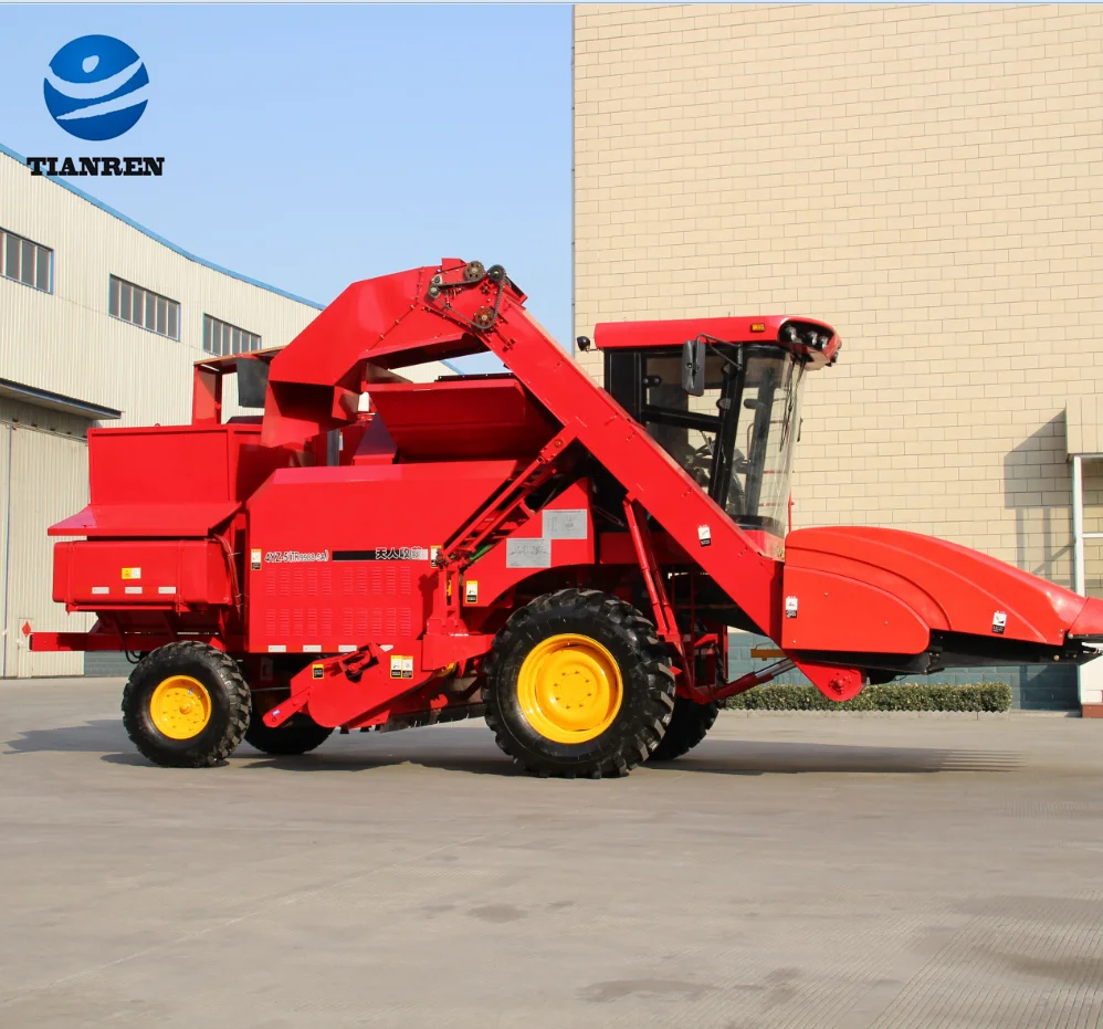 TIANREN 5 Row Sweet Corn Combine Harvester 4YZ-5