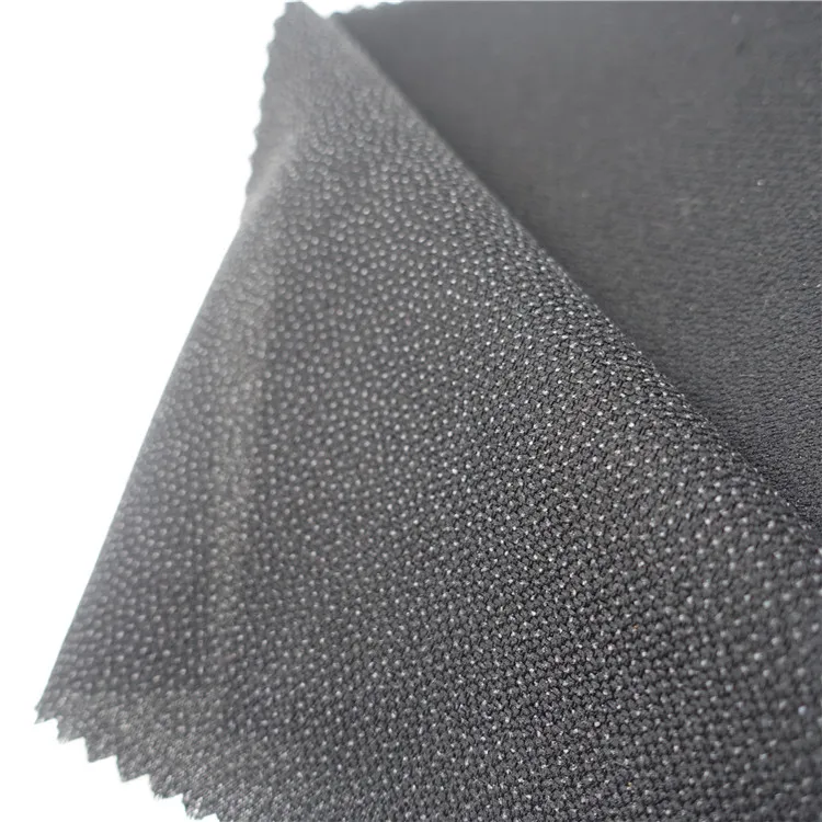 smooth 45 gsm white woven fusing interlining fusible/tailoring materials interlining