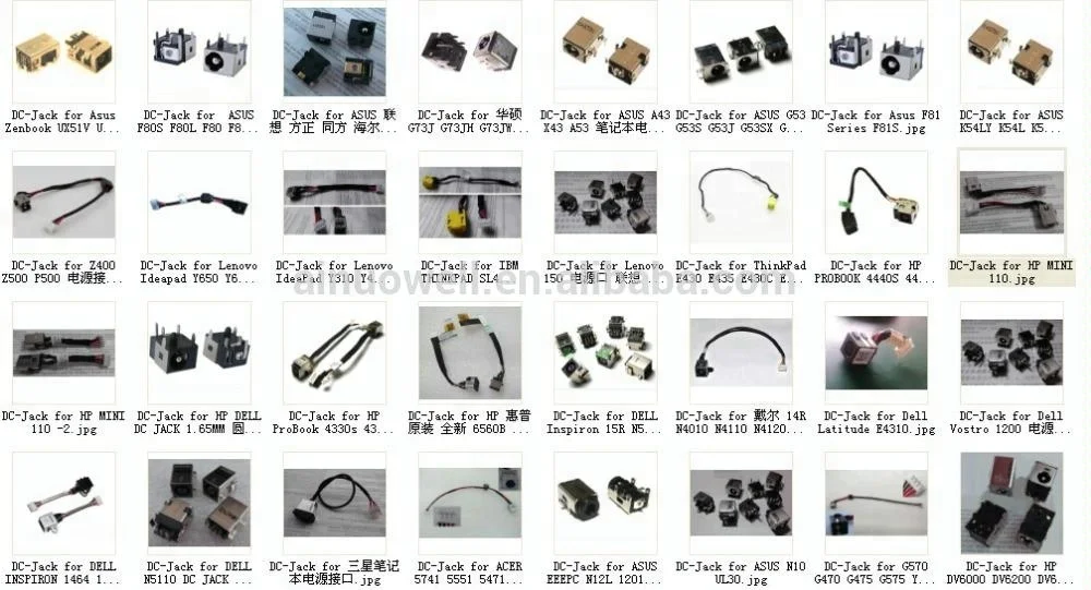 original new laptop spare parts / A B C D Cover / DC power jack / keyboards / CUP cooling fan for notebook repairment