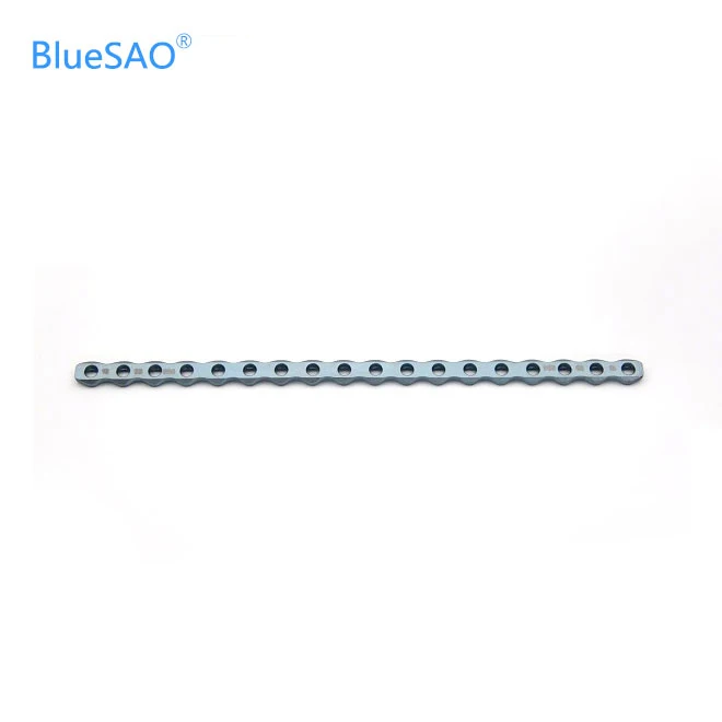 BLUESAO pure titanium locking, point contact, cuttable, compressed bothway veterinary orthopedic bone plate