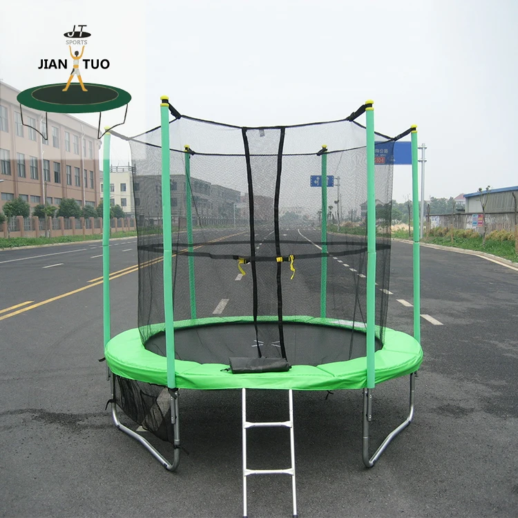  Батут для прыжков JianTuo Sports 6F 8F 10F 12F 13F 14F 15F 16F с корпусом
