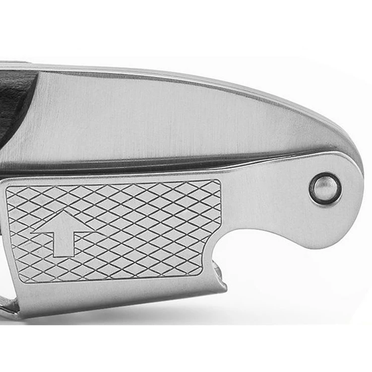 Самые дешевые цены HJ-LC12 оптовая продажа каучуковая рукоятка вина штопор официанта