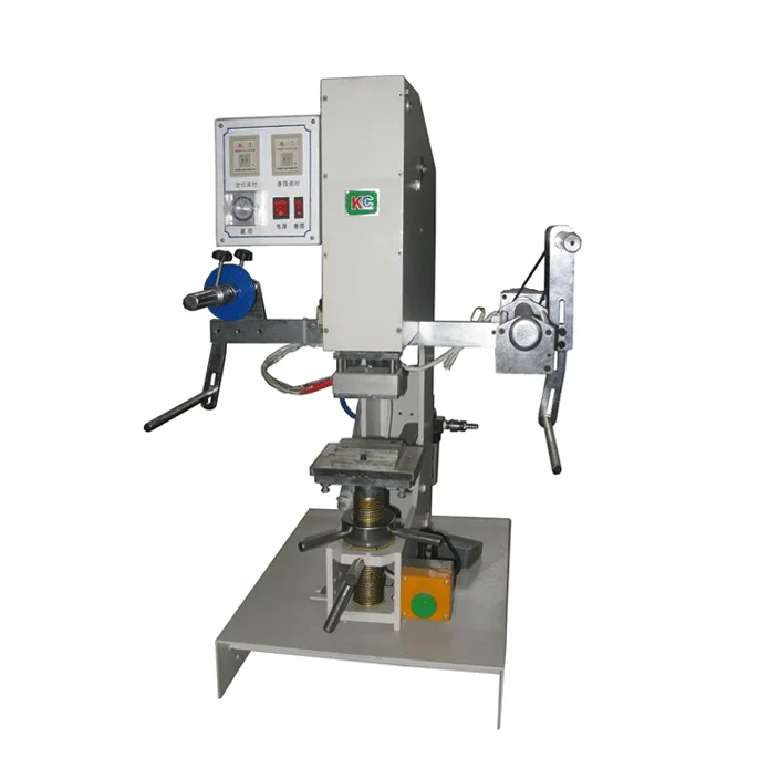 Highly Popular Tabletop Flat Hot Stamp Press Machine Precision for Paper Label & Garment Printing with Core Engine Component