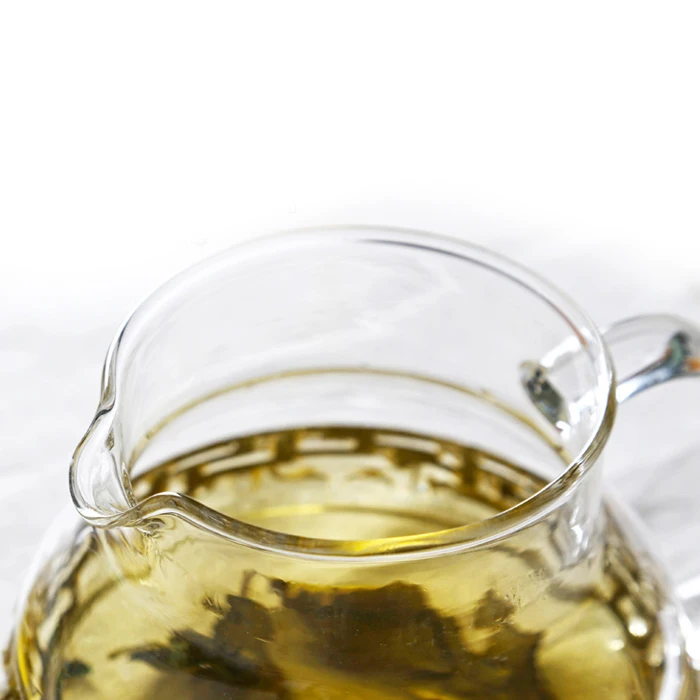 Promotion handmade hot selling wholesale cooking thermo glass infuser teapot