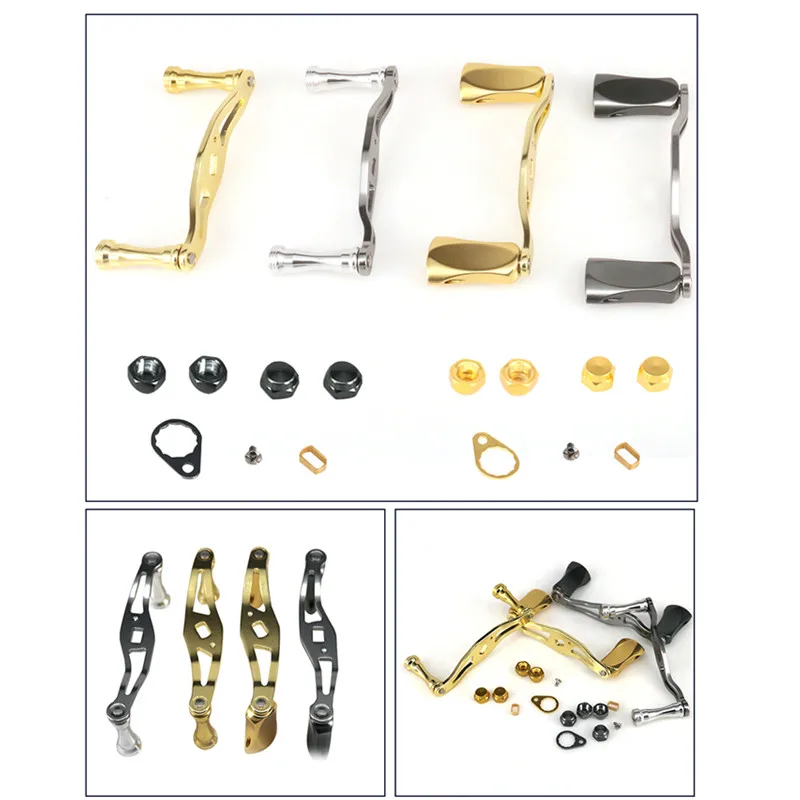 Рыболовная катушка, ручка ручки, аксессуары для заброса приманки, каркас из углеродного волокна с фурнитурой, запасные части