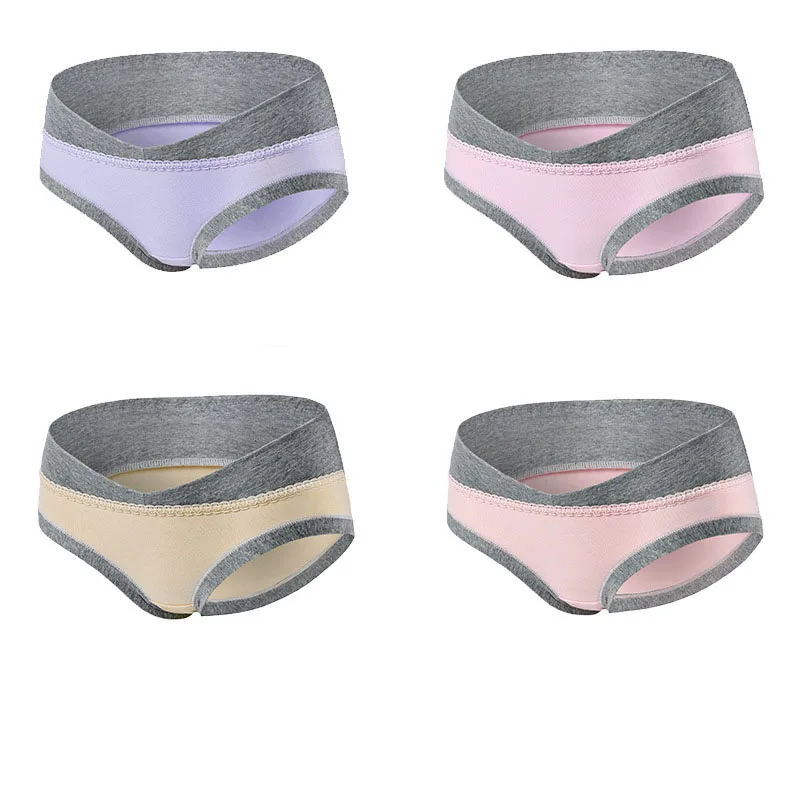 Нижнее белье с низкой талией для беременных Трусики большого размера женские трусики