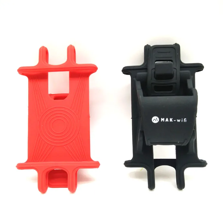 Adjustable Universal Elastic Sports Mobile Phone Stand Silicone Bicycle Mount Holder
