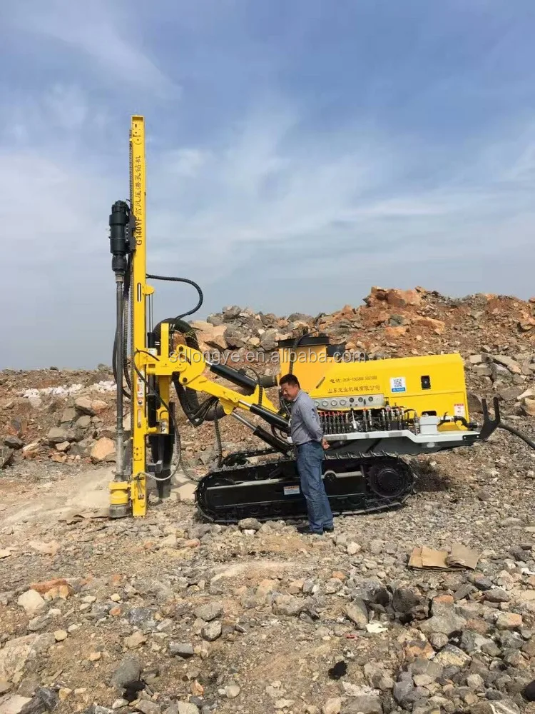CTQ-G140YF slope protection drilling rig, anchor drilling rig, soil nailing drill machine