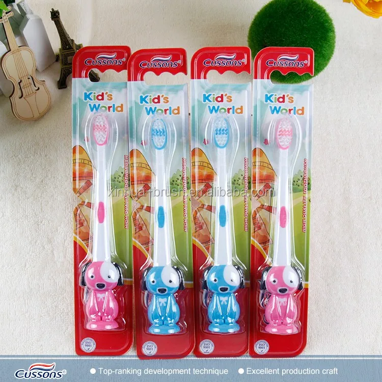 2021 новый дизайн высокое качество Лучшая цена детская зубная щетка с мультяшным дизайном