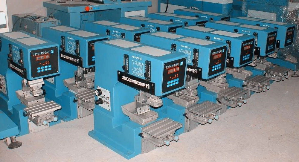 pneumatic small pad printing machine price for lighter cap Light cover LC-TP1-150