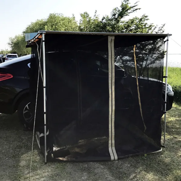 2.5*3M Car Side Awning Car Roof Tent  Awning 4wd Mesh Room