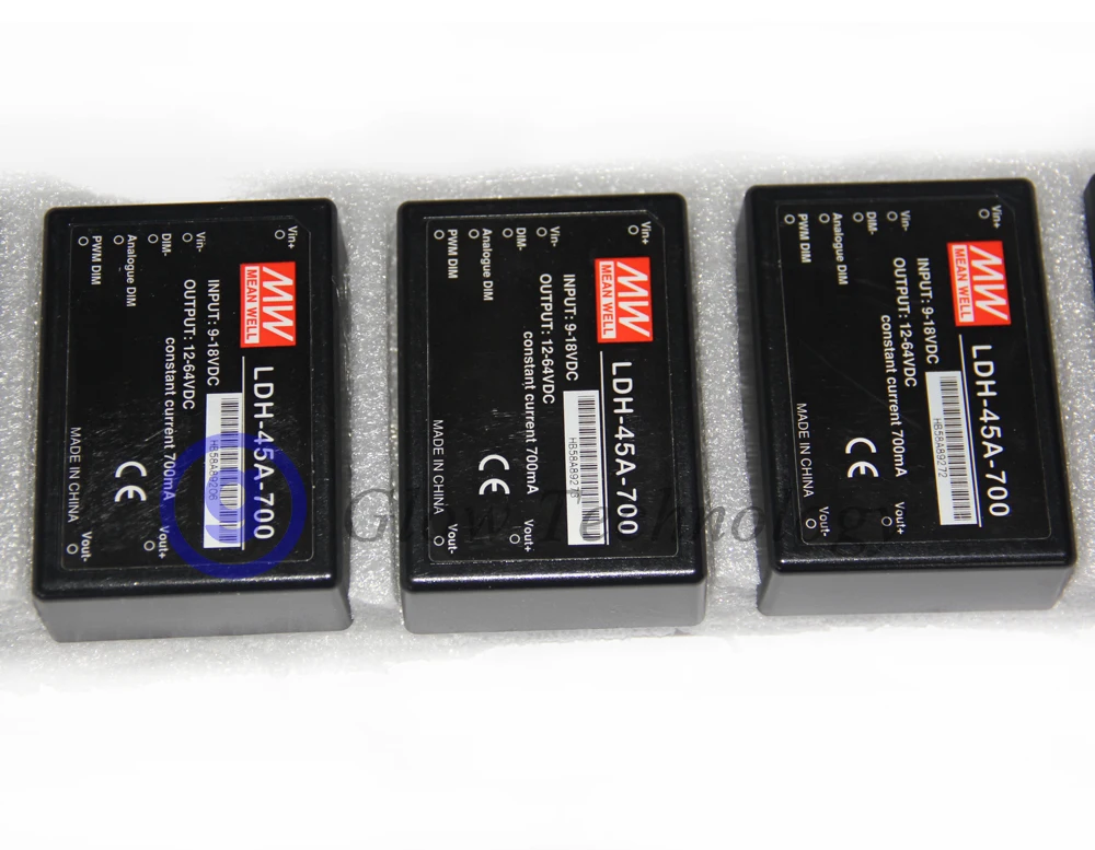 Meanwell LDH-45 Series LDH-45A-700 LDH-45B-700 LDH-45A-700W LDH-45B-700W  DC-DC Step-up Constant Current LED Driver