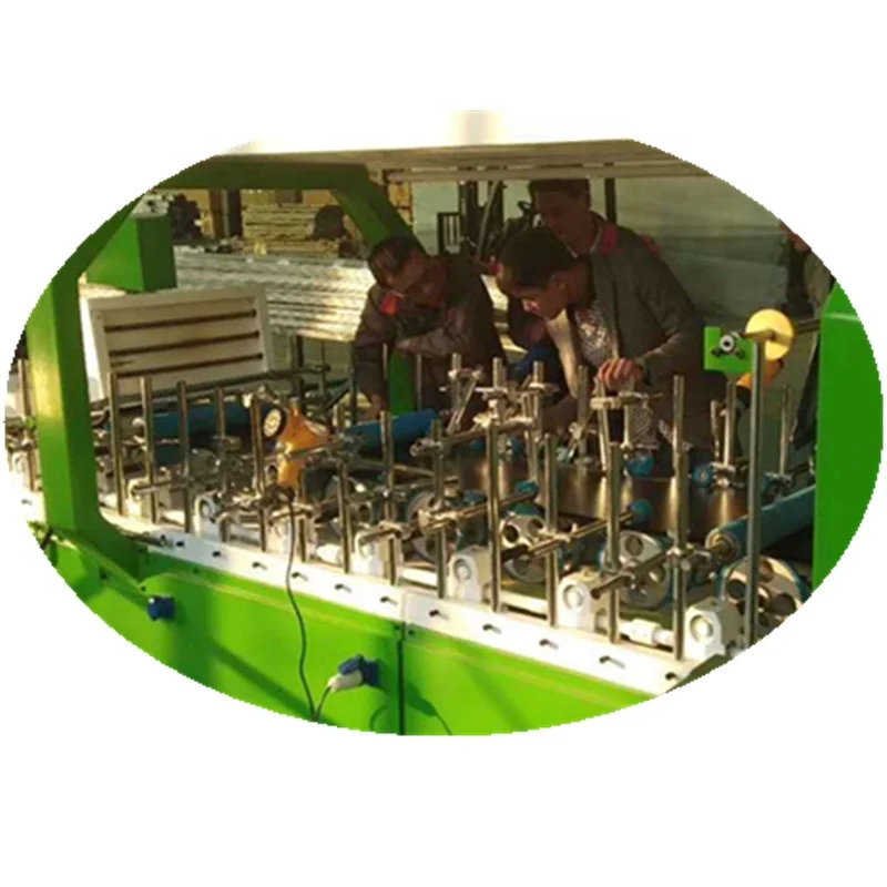 
MS-600A PVC film cold glue wrapping machine for profile 3 