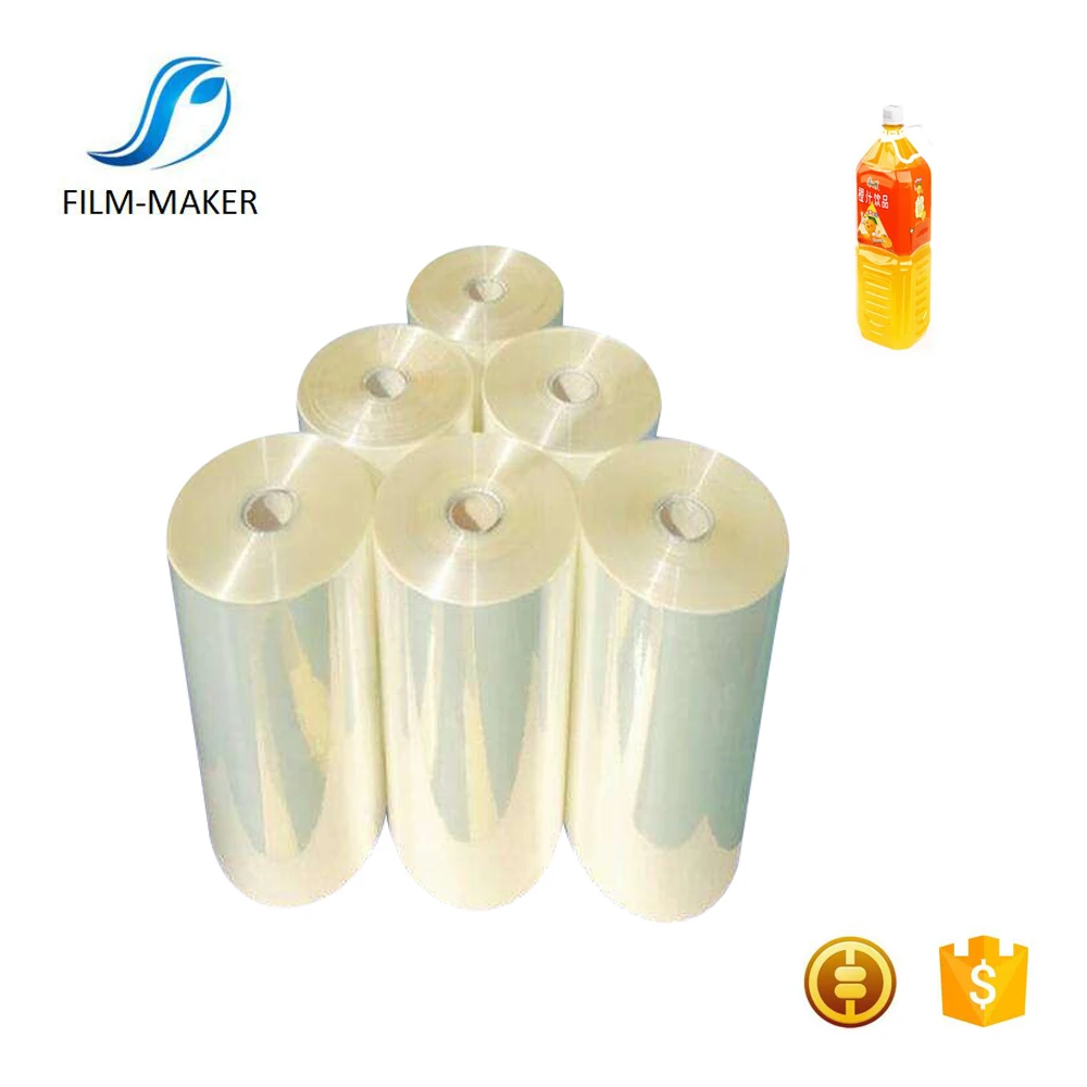 Popular Solvent 50 microns PVC Transparent Shrink Film