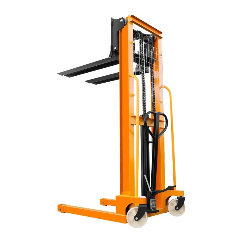 Forklift 2500KG Manual Stacker Lift Electric Hand Stacker Fork