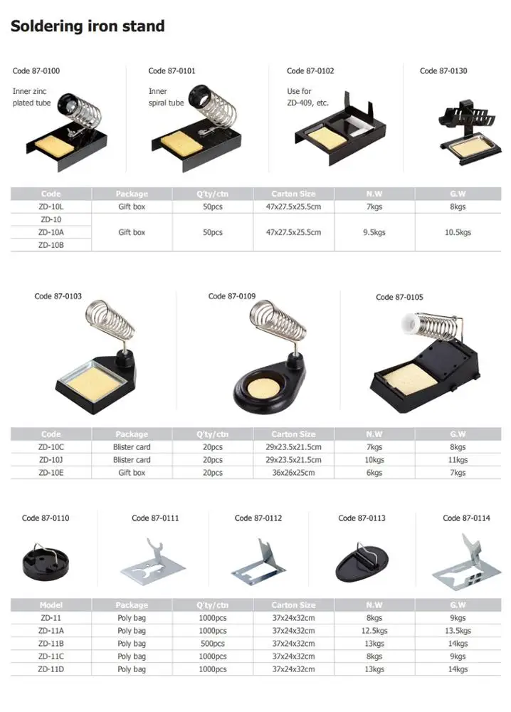
Soldering Iron Holder - Stand for Pencil Style Solder 