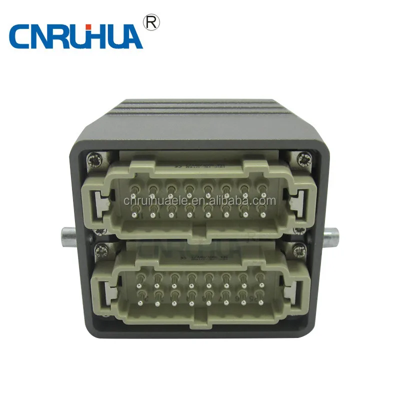 500v 32 PINS male and female electrical  heavy duty connectors