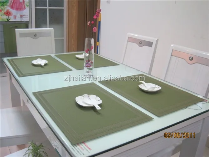 PVC placemat / dinner / table / plate mat