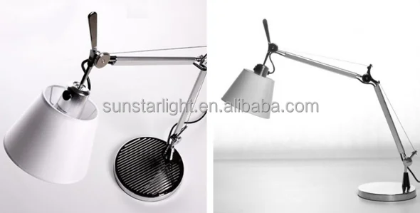 Adjustable Swing Arm Drafting Design Table Light Office Desk Study Lamp Hotel Room Table Lamp