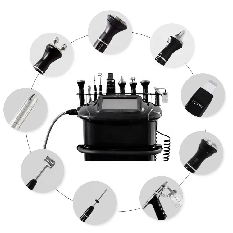 High quality top sell rf machine blackhead remover ultrasonic skin scrubber beauty salon equipment