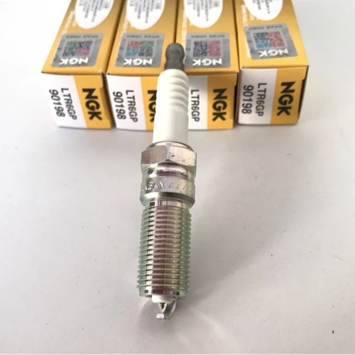 JAPAN Orginal NGK High Quality Spark Plug 90198#LTR6GP  for BUICK Enclave GL8 Lacrosse Parkavenue Royaum /FORD FOCUS /CADILLAC