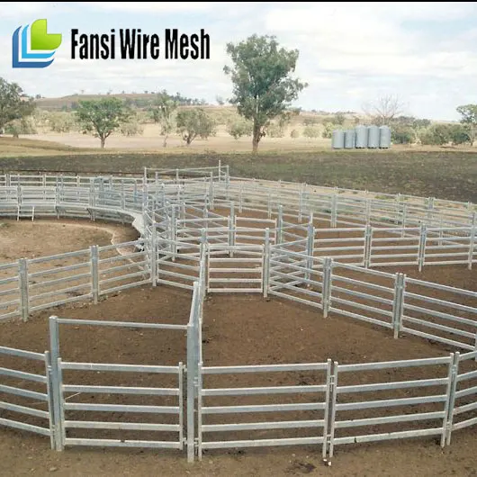Wholesale bulk livestock horse corral panels hot sale horse round yard horse panel