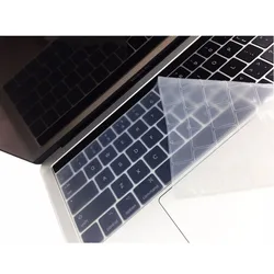 Высококачественный прозрачный защитный чехол для клавиатуры из ТПУ для Macbook Air Retina Pro 11 12 13 15