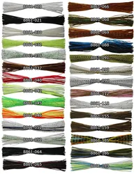 bulk fishing lure, rubber skirt material,Standard Banded Silicone Skirts