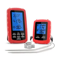 EN2050 Digital Cooking Food Wireless BBQ Meat Thermometer with Dual Probes