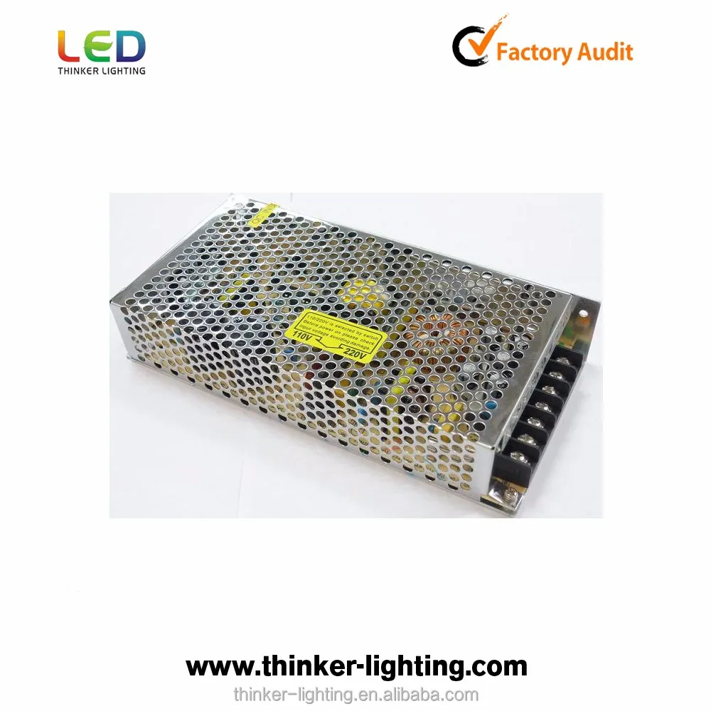 100w mental case cover strip led switching model power supply adapter