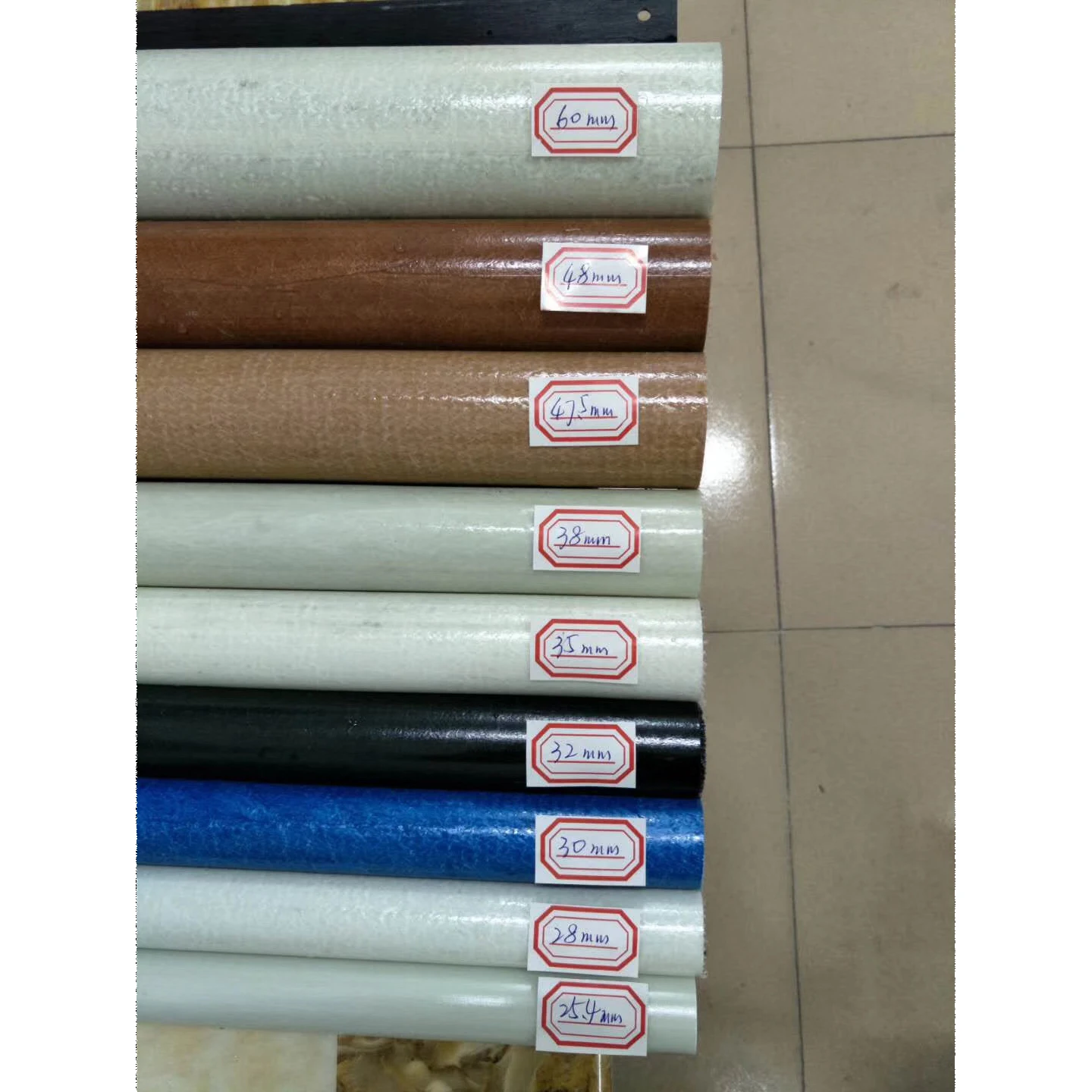 High Strength Anti-corrosion UV Proof FRP Pipe Fiberglass Tube Sea Farming Support Pole