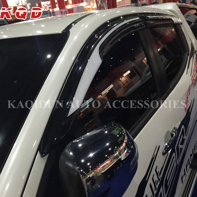 Top selling acrylic two tone two color window visor for ranger 2012-2016