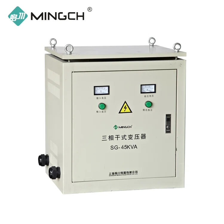 MINGCH Factory Hot Sale Customized SG Series Three Phase 60 Kva Dry-Type Transformer