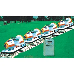 2020 Cheap Amusement Park Rides Track Rocket Train Mini Electric Tourist Train Rides for Sale Fiberglass Customized 4persons 1KW