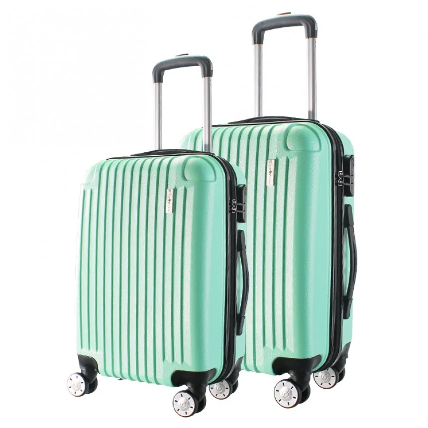 Custom suitcase multicolor koffers trolley luggage