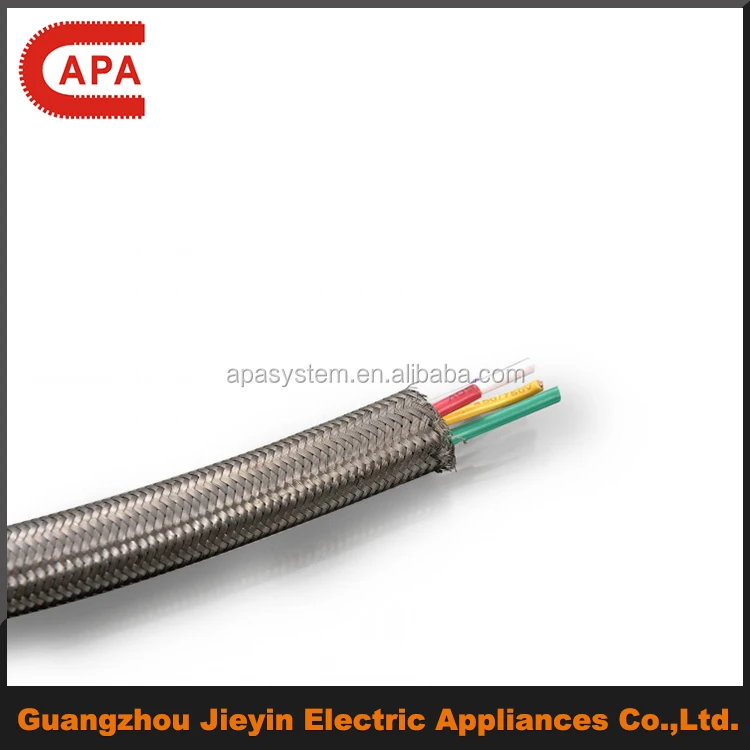 Stainless Steel Braided Metal flexible conduit/hose/pipe/tube with PVC sheath (NK706)