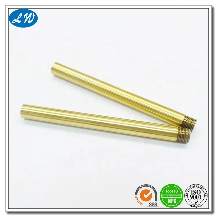 OEM precision CNC turning brass mechanism pen turning parts