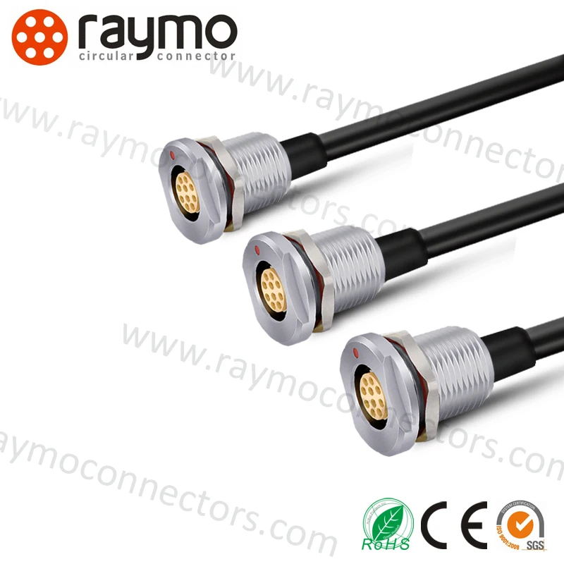 high quality compatible connector ECG 0B 4pin push pull circular connector