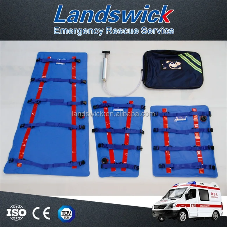 
Pneumatic splint set Vacuum type for military splinting material 