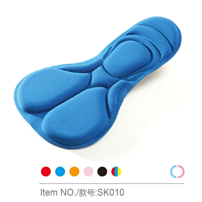 Anti-Shock Gel insert bike pads breathable foam cycling chamois pads