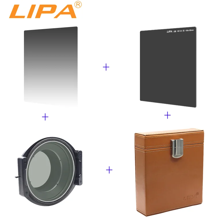 LIPA 150mm Graduated Color and Square Filter Kit Camera Accessories OEM/ODM