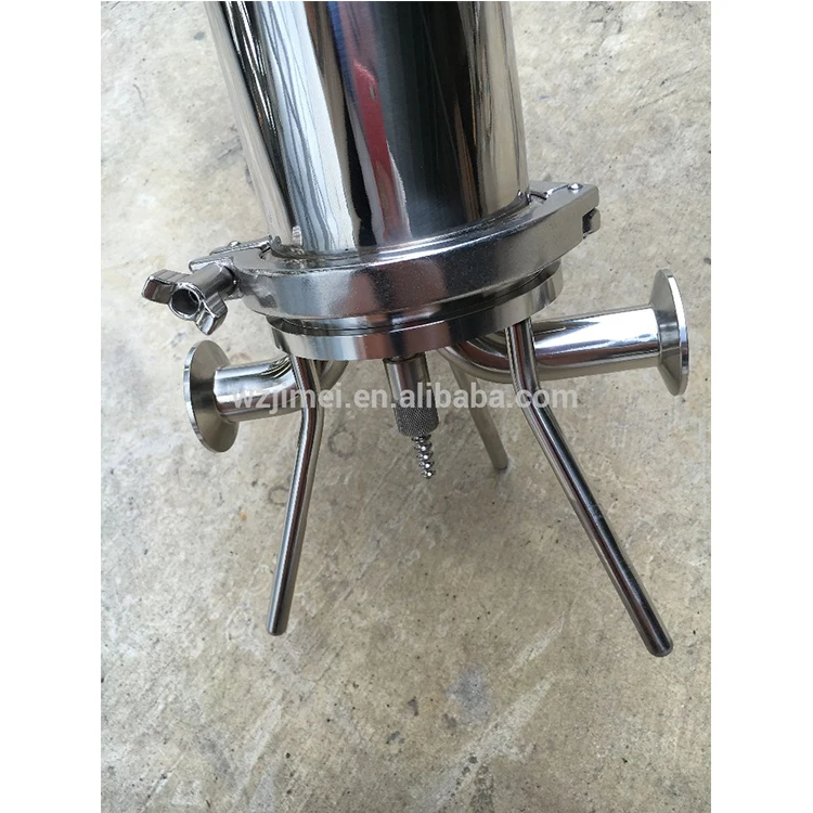 
Stainless steel single microporous membrane filter 