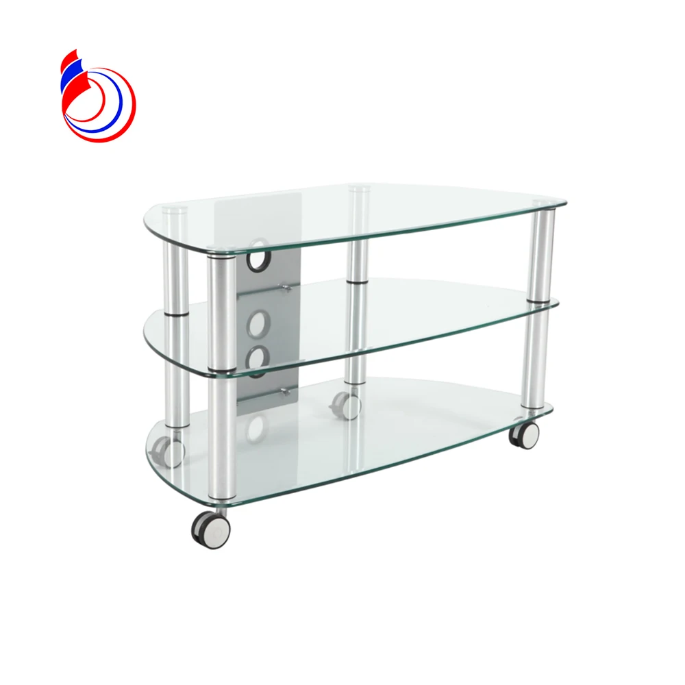 Угловой телевизионный стол, компьютерный стол, телевизионный стол с колесами RA071